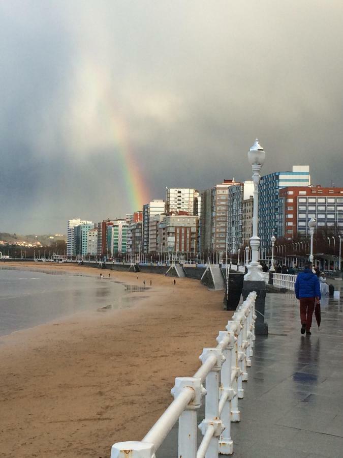 Вилла Vivienda En Gijon Frente Al Mar Экстерьер фото
